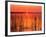 Sunset over Lake Hamilton-James Randklev-Framed Photographic Print