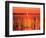 Sunset over Lake Hamilton-James Randklev-Framed Photographic Print