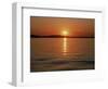 Sunset Over Lake Lanier, GA-Mark Gibson-Framed Photographic Print