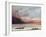 Sunset Over Lake Leman, 1874-Gustave Courbet-Framed Giclee Print