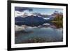 Sunset over Lake Mcdonald in Glacier National Park, Montana, Usa-Chuck Haney-Framed Photographic Print