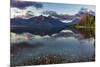Sunset over Lake Mcdonald in Glacier National Park, Montana, Usa-Chuck Haney-Mounted Photographic Print