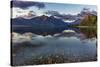 Sunset over Lake Mcdonald in Glacier National Park, Montana, Usa-Chuck Haney-Stretched Canvas