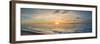 Sunset over Lake Michigan, Benzie County, Frankfort, Michigan, USA-null-Framed Photographic Print