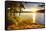 Sunset over Lake of Two Rivers in Algonquin Park, Ontario, Canada-elenathewise-Framed Stretched Canvas