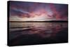 Sunset over Lake Washington. Seattle, Washington-Steven Gnam-Stretched Canvas