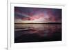 Sunset over Lake Washington. Seattle, Washington-Steven Gnam-Framed Photographic Print