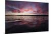 Sunset over Lake Washington. Seattle, Washington-Steven Gnam-Mounted Photographic Print