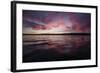 Sunset over Lake Washington. Seattle, Washington-Steven Gnam-Framed Photographic Print