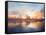 Sunset over Lake-Bruce Nawrocke-Framed Stretched Canvas