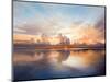 Sunset over Lake-Bruce Nawrocke-Mounted Art Print