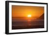 Sunset over Marlborough Sounds-Nick-Framed Photographic Print