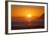 Sunset over Marlborough Sounds-Nick-Framed Photographic Print