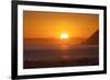 Sunset over Marlborough Sounds-Nick-Framed Photographic Print