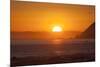 Sunset over Marlborough Sounds-Nick-Mounted Photographic Print