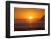 Sunset over Marlborough Sounds-Nick-Framed Photographic Print