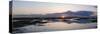 Sunset over Marshes of Chichester Harbour on a Very Still Evening, West Sussex, England, UK, Europe-Giles Bracher-Stretched Canvas