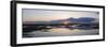 Sunset over Marshes of Chichester Harbour on a Very Still Evening, West Sussex, England, UK, Europe-Giles Bracher-Framed Photographic Print