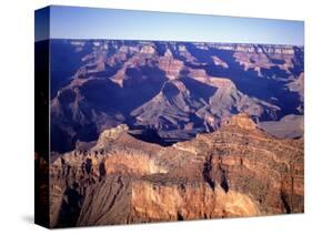 Sunset Over Mather Point, Grand Canyon National Park, AZ-David Carriere-Stretched Canvas