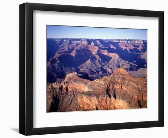 Sunset Over Mather Point, Grand Canyon National Park, AZ-David Carriere-Framed Photographic Print