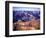 Sunset Over Mather Point, Grand Canyon National Park, AZ-David Carriere-Framed Photographic Print