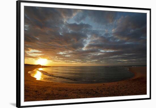 Sunset over Meadow Beach, Cape Cod National Seashore, Massachusetts-Jerry & Marcy Monkman-Framed Premium Photographic Print