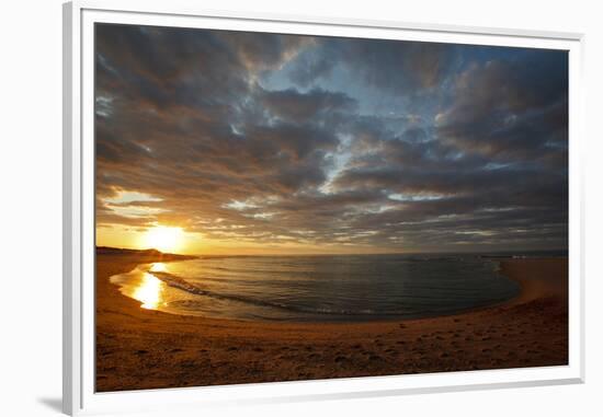 Sunset over Meadow Beach, Cape Cod National Seashore, Massachusetts-Jerry & Marcy Monkman-Framed Premium Photographic Print