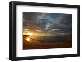 Sunset over Meadow Beach, Cape Cod National Seashore, Massachusetts-Jerry & Marcy Monkman-Framed Premium Photographic Print