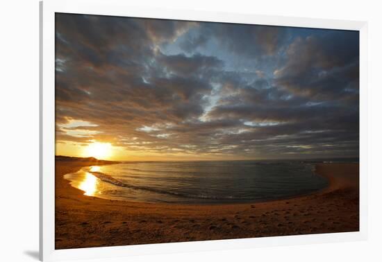 Sunset over Meadow Beach, Cape Cod National Seashore, Massachusetts-Jerry & Marcy Monkman-Framed Photographic Print