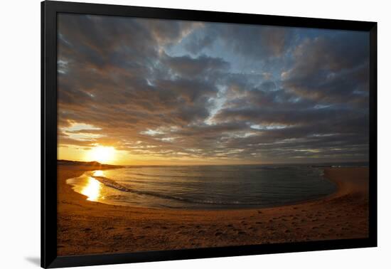 Sunset over Meadow Beach, Cape Cod National Seashore, Massachusetts-Jerry & Marcy Monkman-Framed Photographic Print