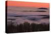 Sunset over Meissner Hills-null-Stretched Canvas