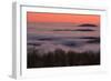 Sunset over Meissner Hills-null-Framed Photographic Print