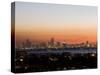 Sunset Over Miami, Florida, USA-Angelo Cavalli-Stretched Canvas