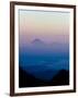 Sunset over Mount Agung and Mount Batur on Bali, and Three Gili Isles, Lombok, Indonesia-Matthew Williams-Ellis-Framed Photographic Print