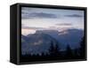 Sunset over Mountains Above Lake Annecy, Lake Annecy, Rhone Alpes, France, Europe-Stuart Black-Framed Stretched Canvas