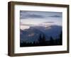 Sunset over Mountains Above Lake Annecy, Lake Annecy, Rhone Alpes, France, Europe-Stuart Black-Framed Photographic Print