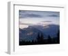 Sunset over Mountains Above Lake Annecy, Lake Annecy, Rhone Alpes, France, Europe-Stuart Black-Framed Photographic Print