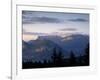 Sunset over Mountains Above Lake Annecy, Lake Annecy, Rhone Alpes, France, Europe-Stuart Black-Framed Photographic Print