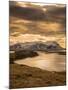 Sunset over Mountains and Fjord, Snaefellsnes Peninsula, Iceland-Ragnar Th Sigurdsson-Mounted Photographic Print