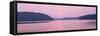 Sunset over Mountains, Lake Chatuge, Western North Carolina, North Carolina, USA-null-Framed Stretched Canvas