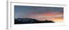 Sunset over Mountains-Niki Haselwanter-Framed Photographic Print