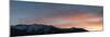 Sunset over Mountains-Niki Haselwanter-Mounted Photographic Print