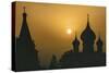 Sunset over Onion Domes, Suzdal, U.S.S.R., R.F.S.F.R., 1960S (Photo)-Dean Conger-Stretched Canvas
