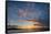 Sunset over Pacific Ocean, Santiago Island, Galapagos Islands, Ecuador.-Adam Jones-Framed Stretched Canvas