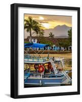 Sunset over Paraty, State of Rio de Janeiro, Brazil, South America-Karol Kozlowski-Framed Photographic Print