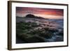 Sunset over Pedra Furada Rock Formation in Jericoacoara, Brazil-Alex Saberi-Framed Photographic Print