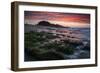 Sunset over Pedra Furada Rock Formation in Jericoacoara, Brazil-Alex Saberi-Framed Photographic Print