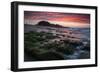 Sunset over Pedra Furada Rock Formation in Jericoacoara, Brazil-Alex Saberi-Framed Photographic Print