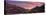 Sunset over Prince of Wales Hotel in Waterton Lakes National Park, Alberta, Canada-Panoramic Images-Stretched Canvas