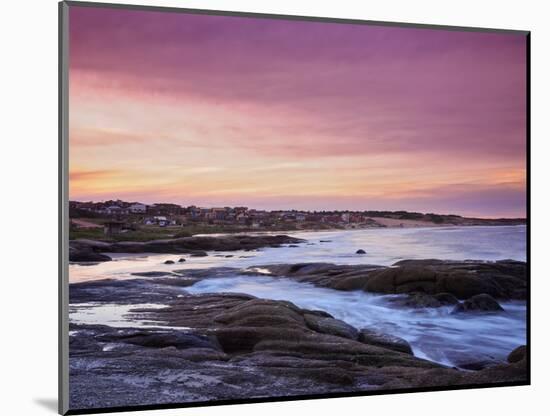 Sunset over Punta del Diablo, Rocha Department, Uruguay, South America-Karol Kozlowski-Mounted Photographic Print